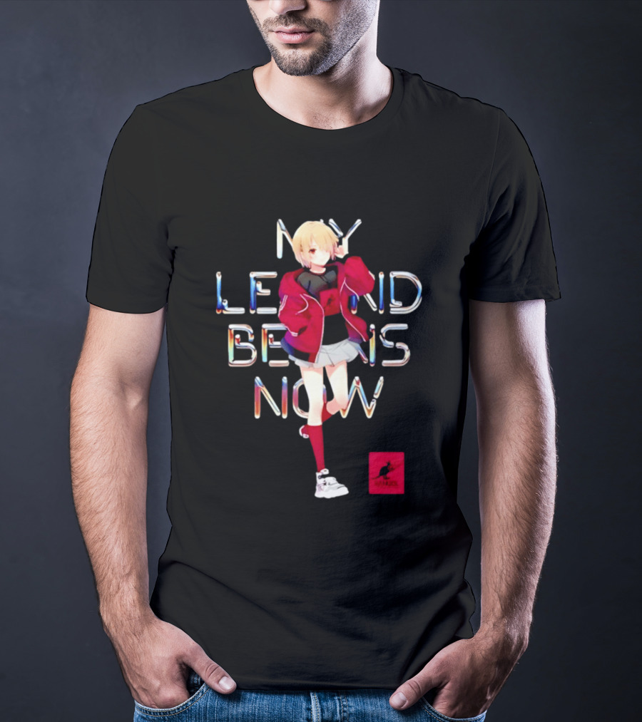Ruka Kayamori Squad 31 My Legend Begins Now Anime Character Red Jacket And Skirt T-Shirt