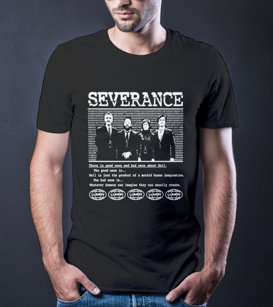 SEVERANCE Lumon Industries Eerie Team Imagery Apple TV Series T-Shirt