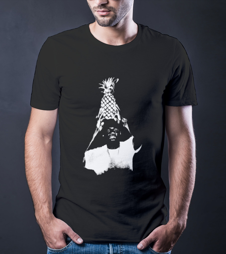 Myles Lewis Skelly Pineapple Headprint T-Shirt