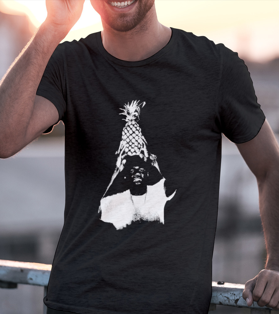 Myles Lewis Skelly Pineapple Headprint T-Shirt