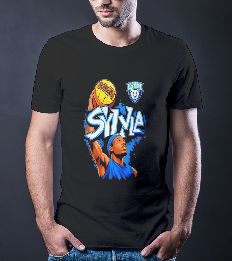 Sylvia Hownba Pro Lytin Basketball Player T-Shirt