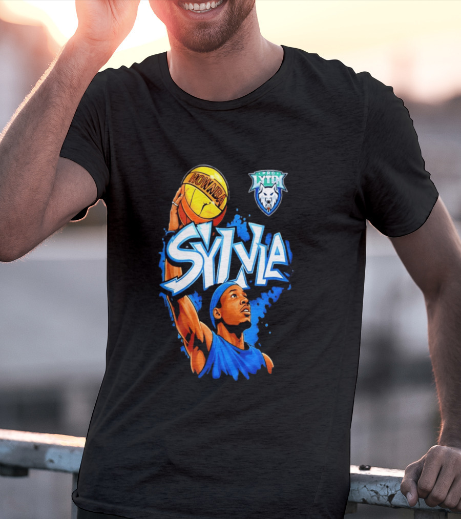 Sylvia Hownba Pro Lytin Basketball Player T-Shirt