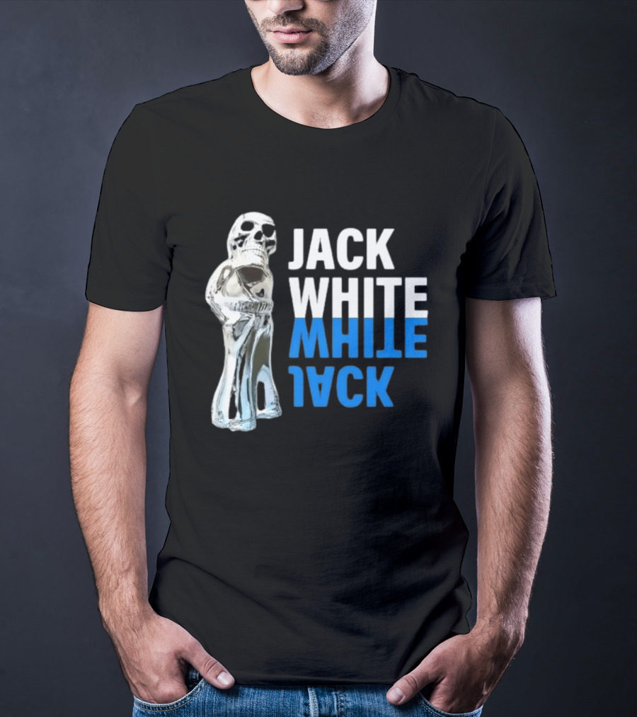 Jack White Frozen Charlatan Skull Third Man Records Store T-Shirt