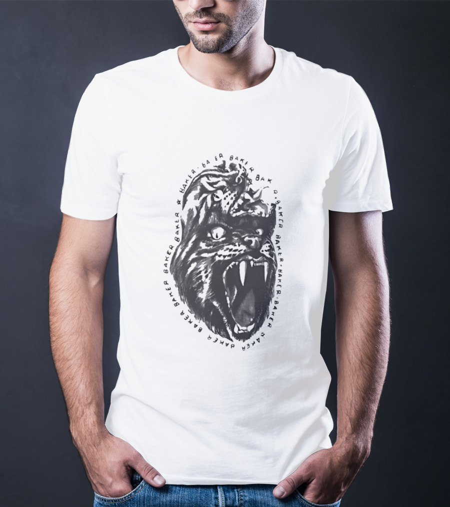 Baker Lion Head Mouse Bakfr T-Shirt