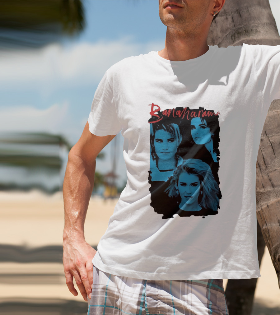 Bananarama 80s Pop Halftone T-Shirt