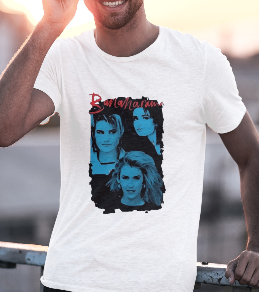 Bananarama Iconic Music Group Members Women's Fashion T-Shirt