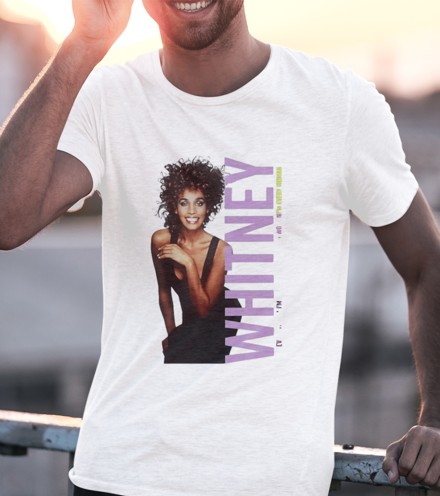 Whitney Houston I'm Every Woman Iconic Music Legend T-Shirt