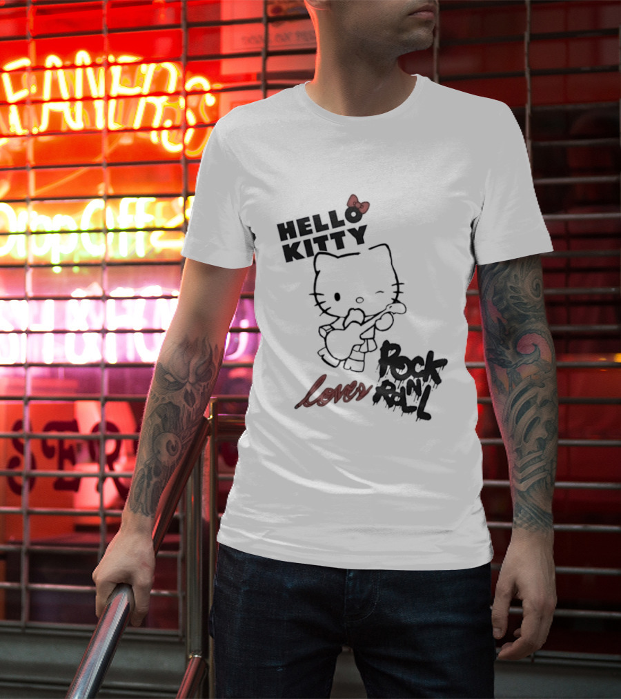 Hello Kitty Lovers Rock N Roll T-Shirt