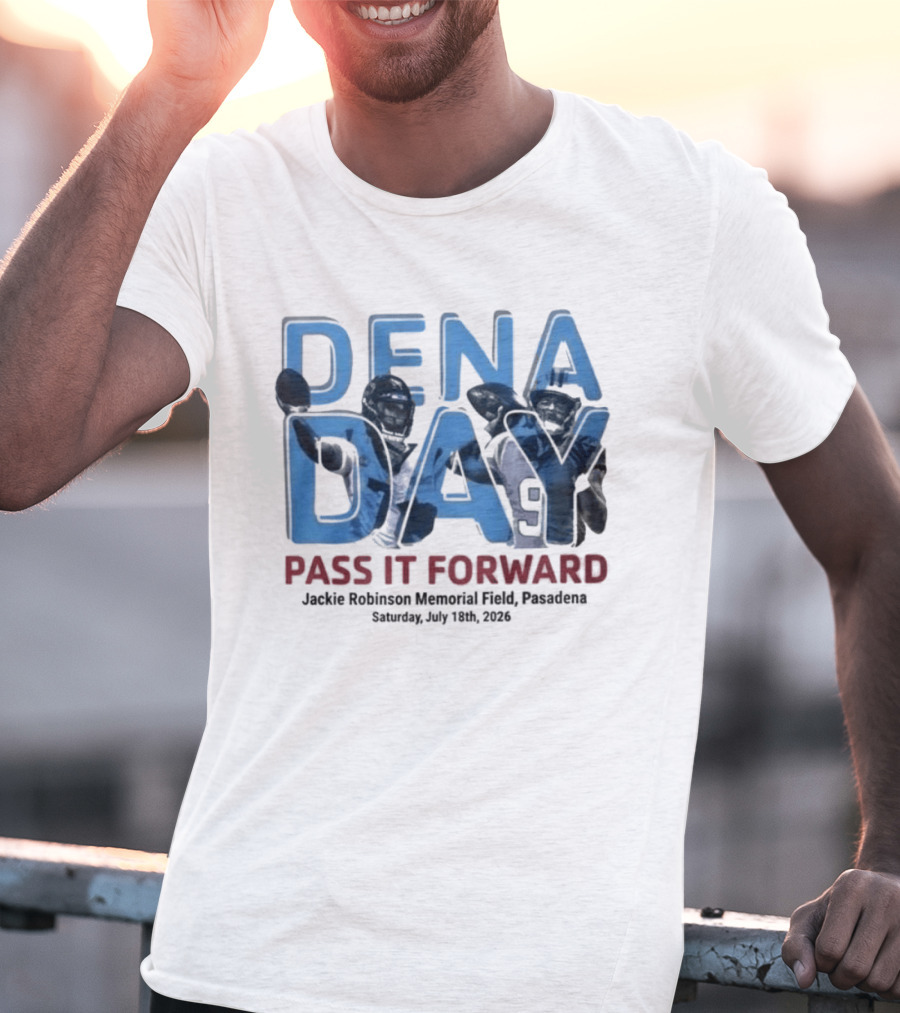 Panthers Dena Day 2026 Pass It Forward Jackie Robinson Memorial Field July 18th Pasadena T-Shirt