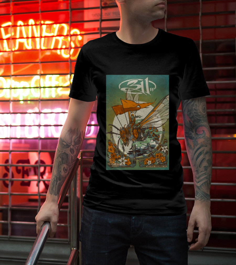 311 Concert Holmdel NJ July 23 2026 Insect T-Shirt