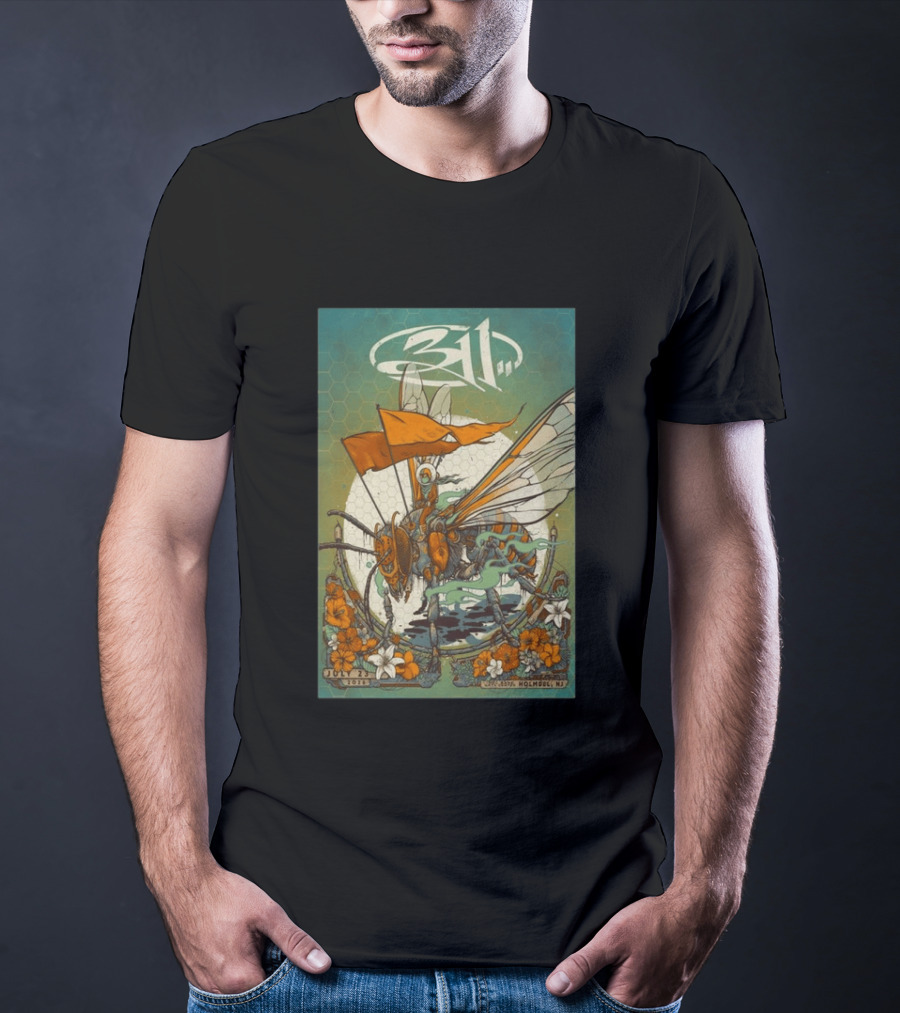 311 Concert Holmdel NJ July 23 2026 Insect T-Shirt