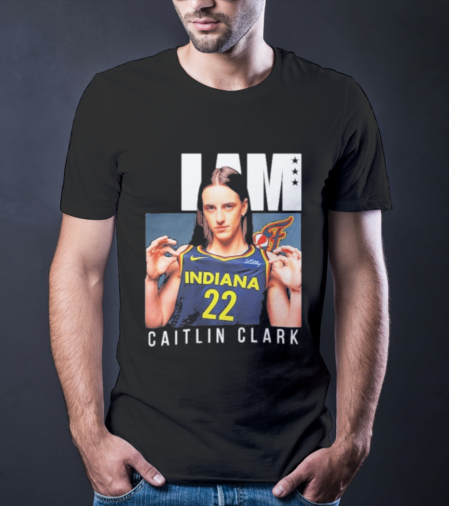 Caitlin Clark Indiana Fever Basketball SLAM Magazine I AM T-Shirt