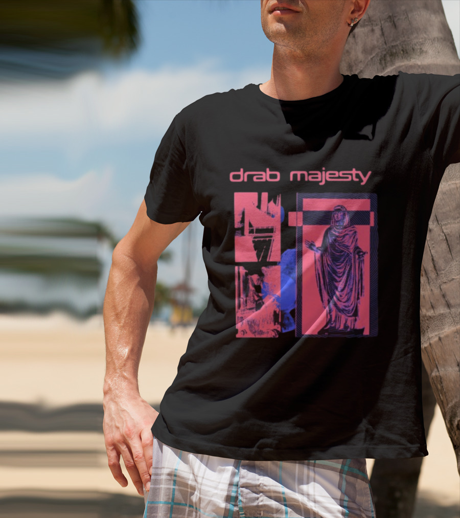 Drab Majesty Material Store Calm Waves 17 T-Shirt