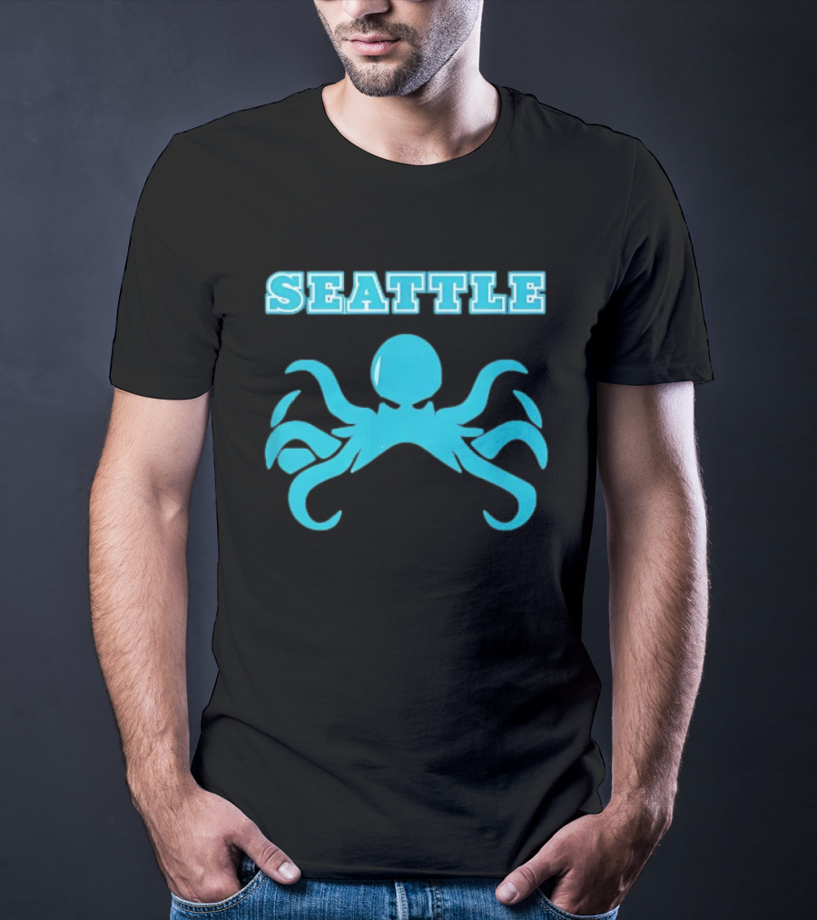 Seattle Kraken Team Octopus T-Shirt