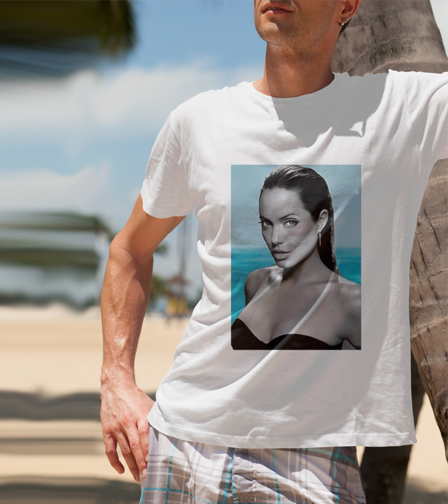 Angelina Jolie Ocean View T-Shirt