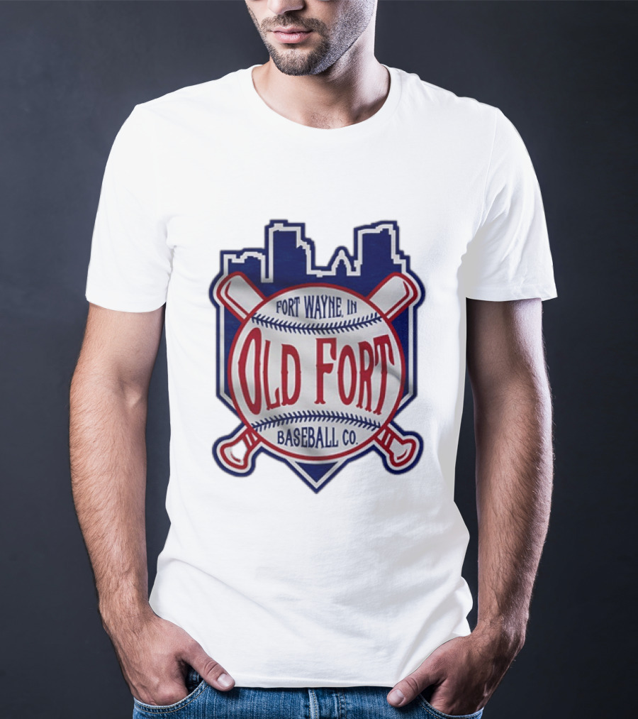 Fort Wayne IN Old Fort Baseball Co Indiana T-Shirt