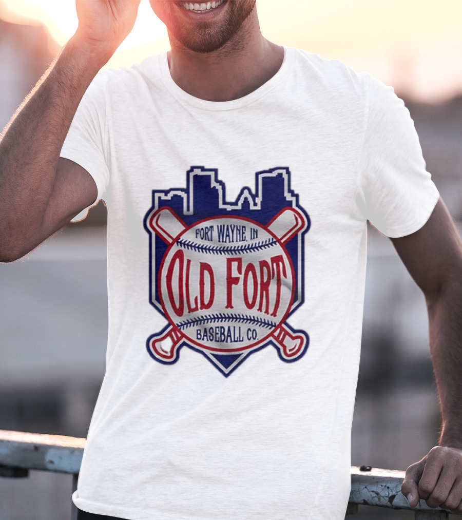 Fort Wayne IN Old Fort Baseball Co Indiana T-Shirt