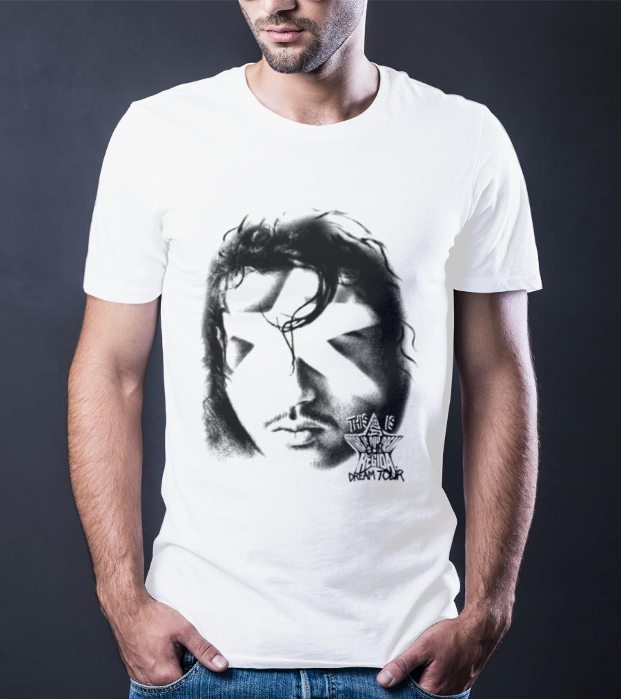 Fuerza Regida Star Face Black T-Shirt