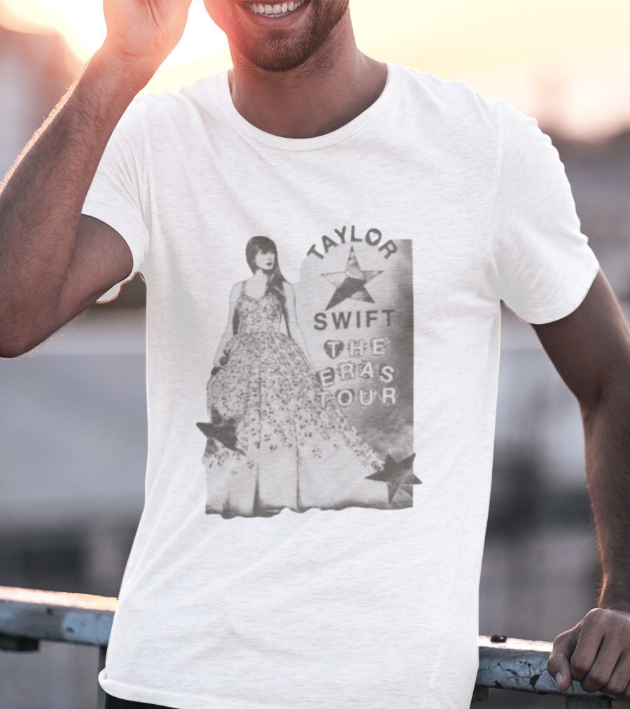 Taylor Swift The Eras Tour Oversized Photo Taylor Swift Store T-Shirt