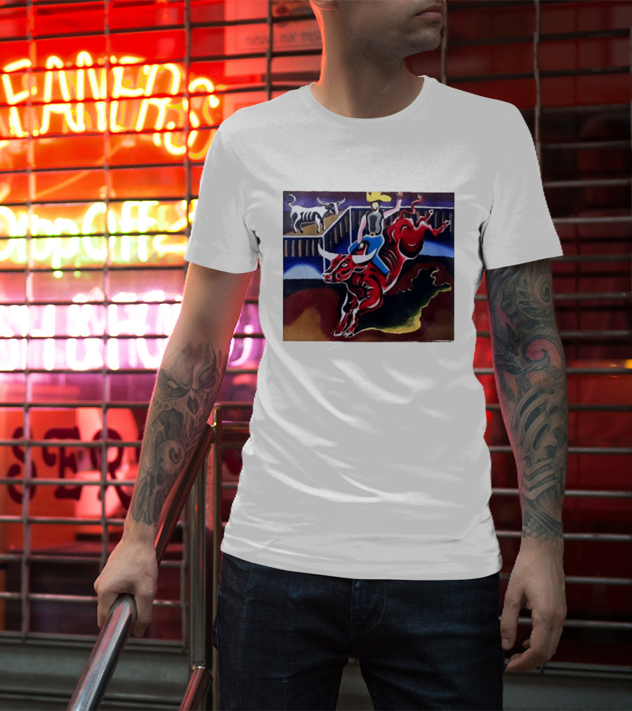 I Went To A Rodeo And All I Got Was A Shitty Rage Former Cowboy Bull Riding Rodeo T-Shirt