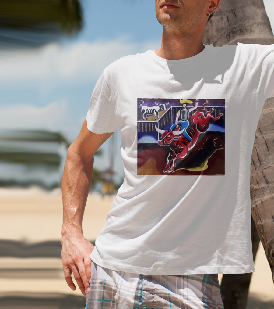 I Went To A Rodeo And All I Got Was A Shitty Rage Former Cowboy Bull Riding Rodeo T-Shirt