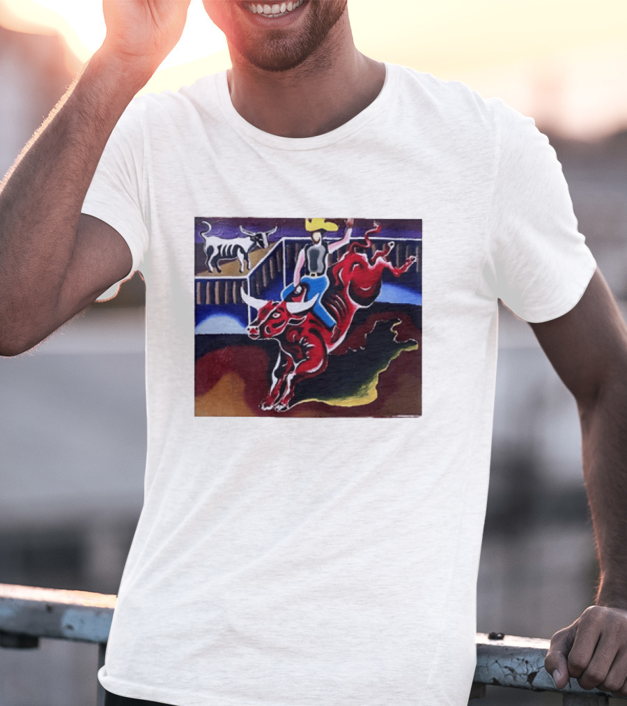 I Went To A Rodeo And All I Got Was A Shitty Rage Former Cowboy Bull Riding Rodeo T-Shirt