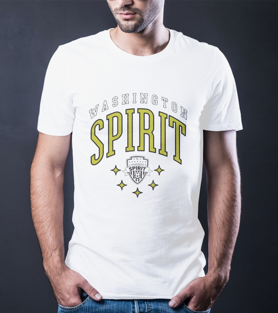 Washington Spirit Varsity Crest Stars Soccer T-Shirt