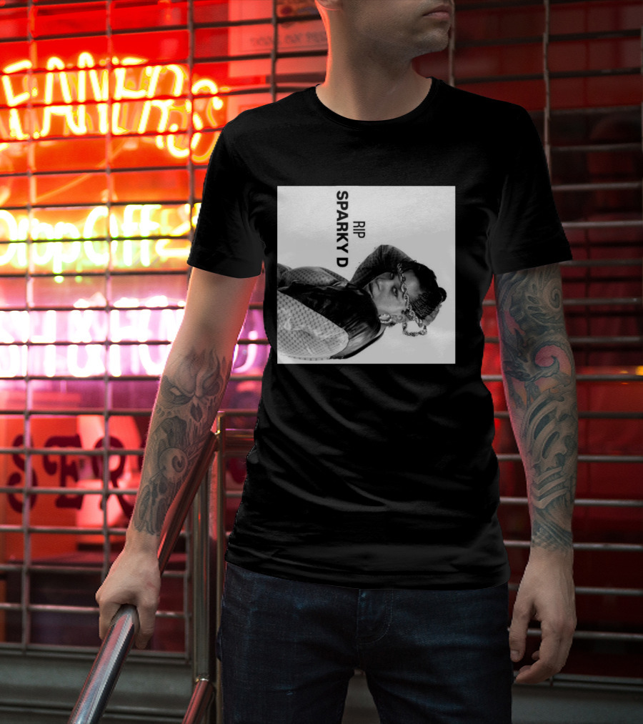 RIP Sparky D 80s Rap Legend Remembered T-Shirt