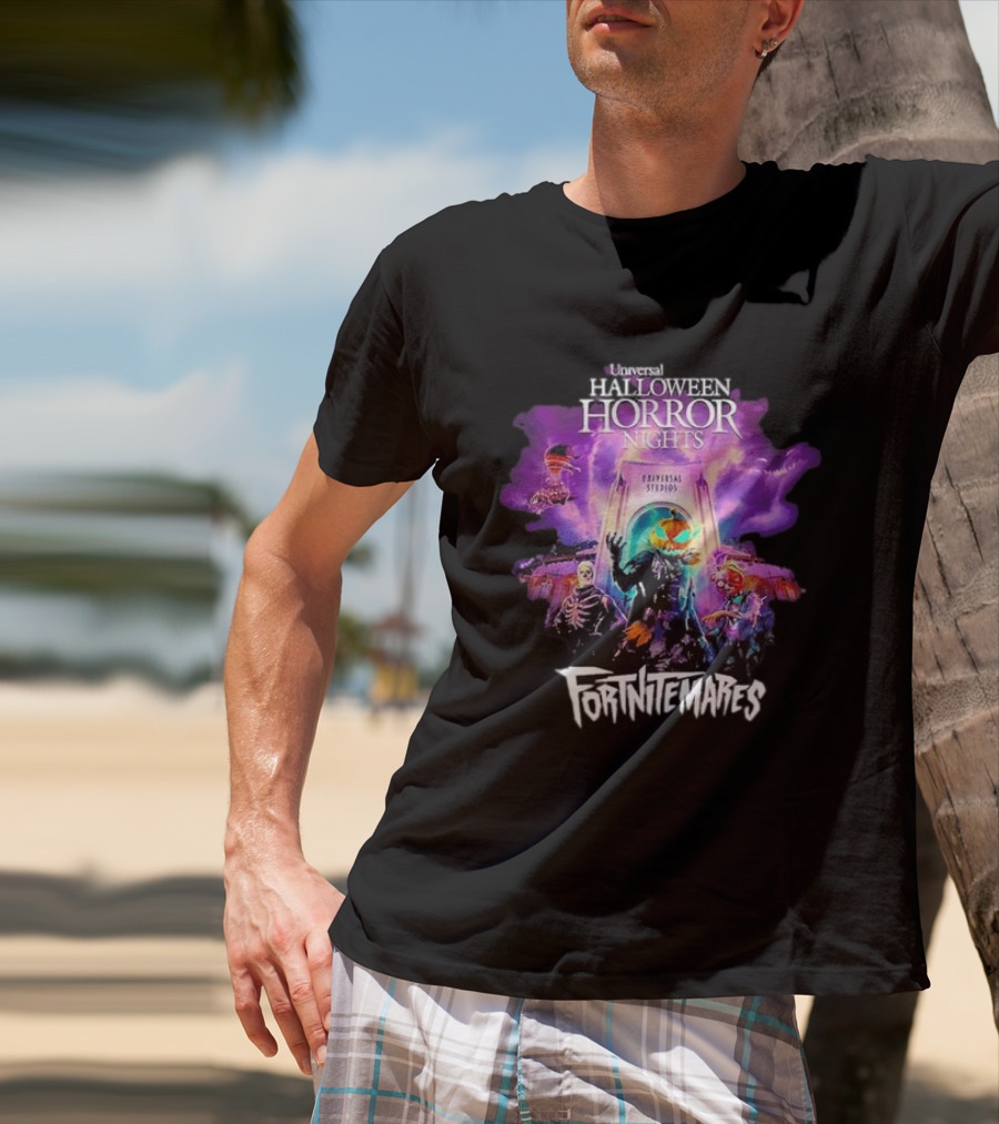 Universal Halloween Horror Nights 2026 Universal Studios Fortnitemares T-Shirt
