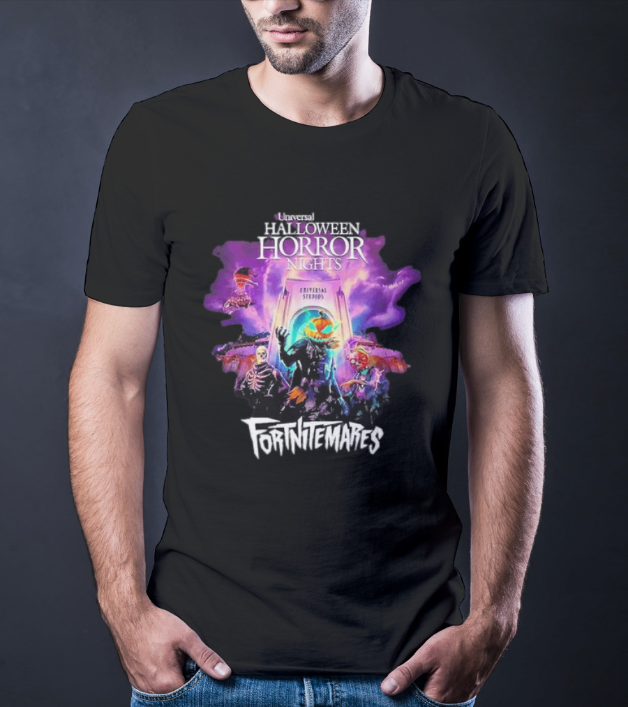 Universal Halloween Horror Nights 2026 Universal Studios Fortnitemares T-Shirt