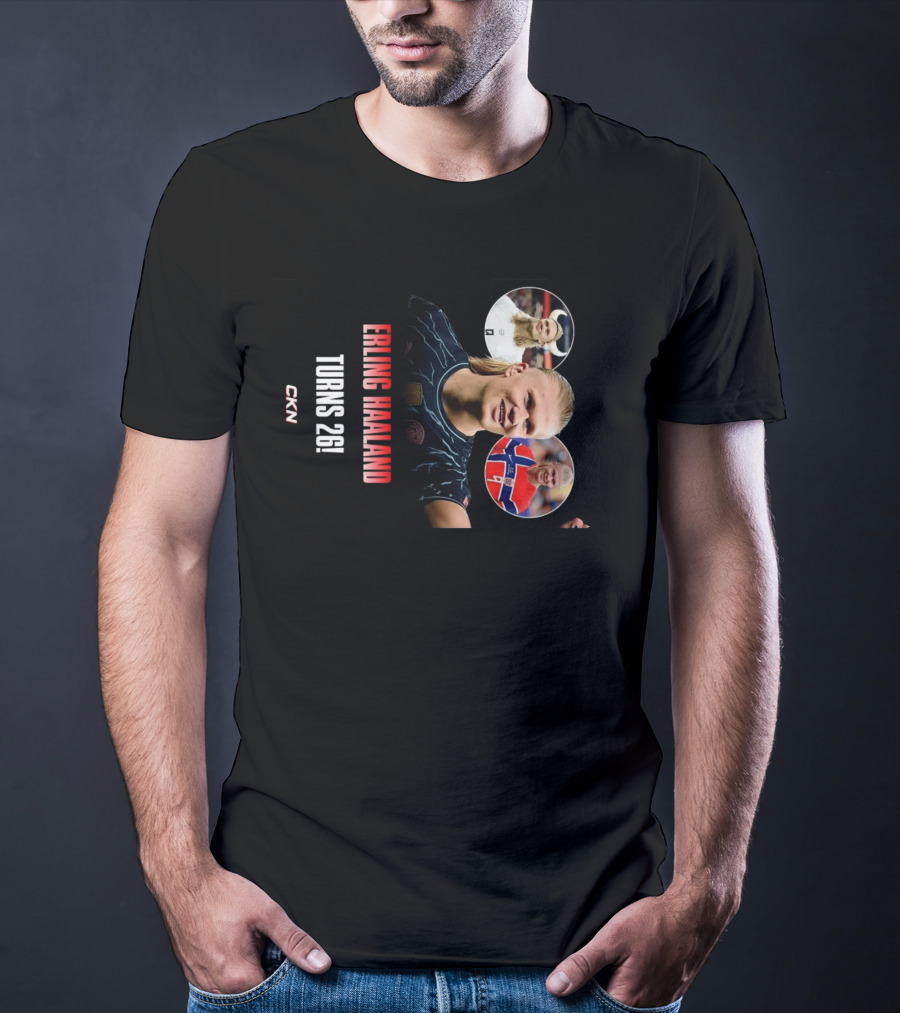 Erling Haaland Turns 26 CKN T-Shirt