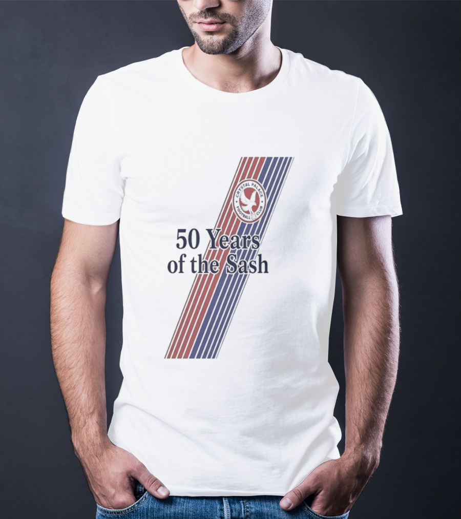 Crystal Palace 50 Years Of The Sash Anniversary Celebration T-Shirt