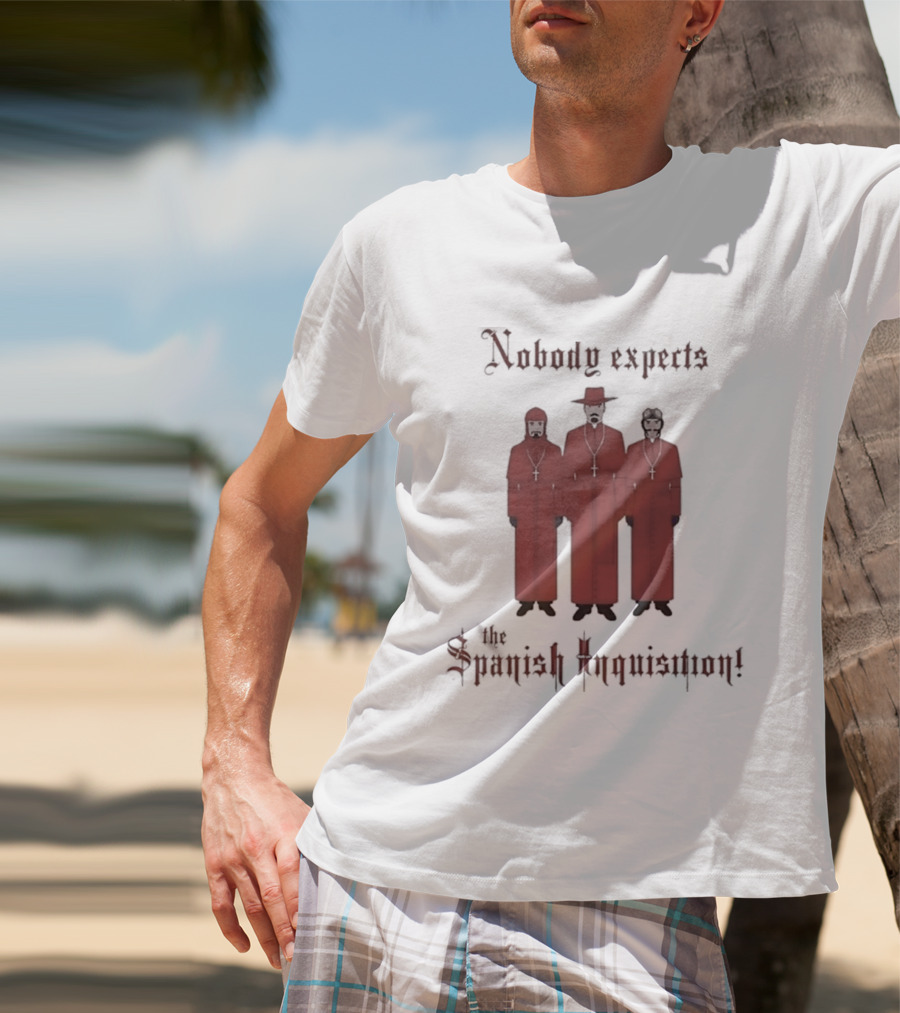 Monty Python Nobody Expects The Spanish Inquisition T-Shirt
