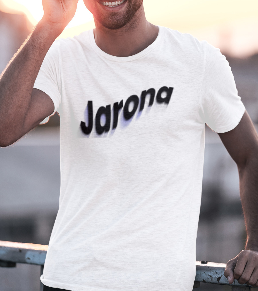 Jarona Paperboxmart Store Blue Black Gradient T-Shirt