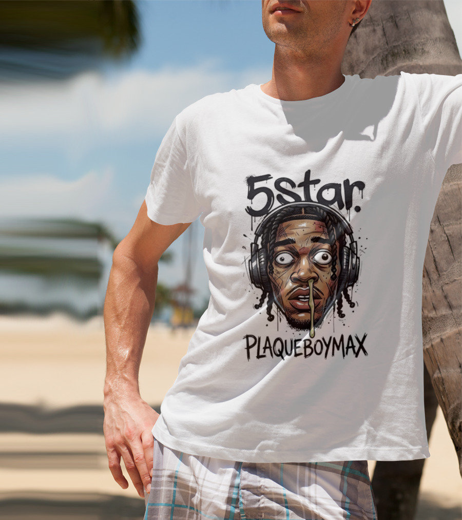 Plaqueboymax 5 Star Twitch Streamer T-Shirt