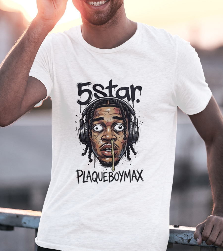 Plaqueboymax 5 Star Twitch Streamer T-Shirt