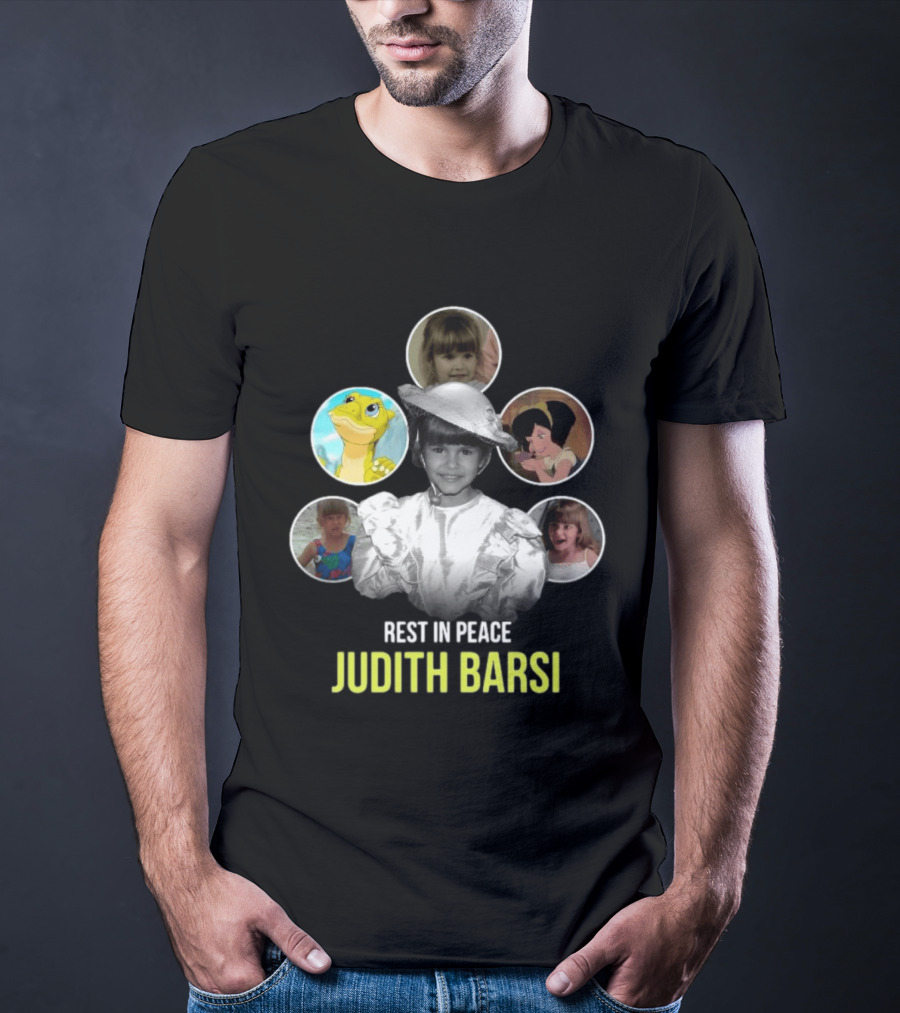 Rest In Peace Judith Barsi Tribute With Memorable Childhood Images T-Shirt
