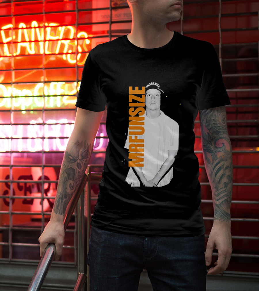 MrFunsize Thrive Est 2015 Black And White T-Shirt