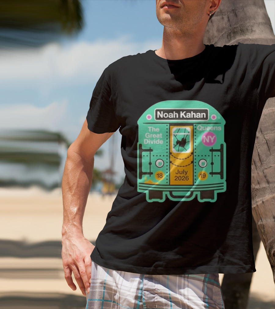 Noah Kahan The Great Divide Queens NY July 2026 T-Shirt