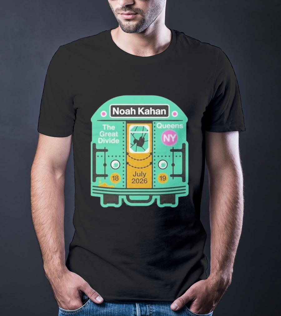 Noah Kahan The Great Divide Queens NY July 2026 T-Shirt