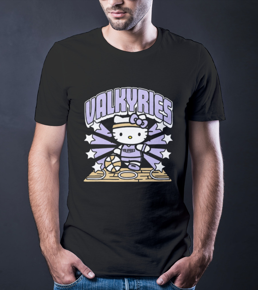 Hello Kitty Valkyries Basketball T-Shirt