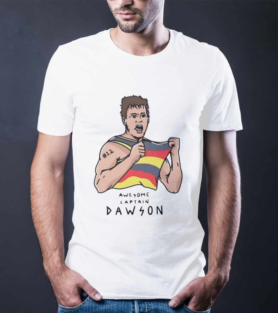 Awesome Captain Dawson No 12 Athlete Sports Victory T-Shirt