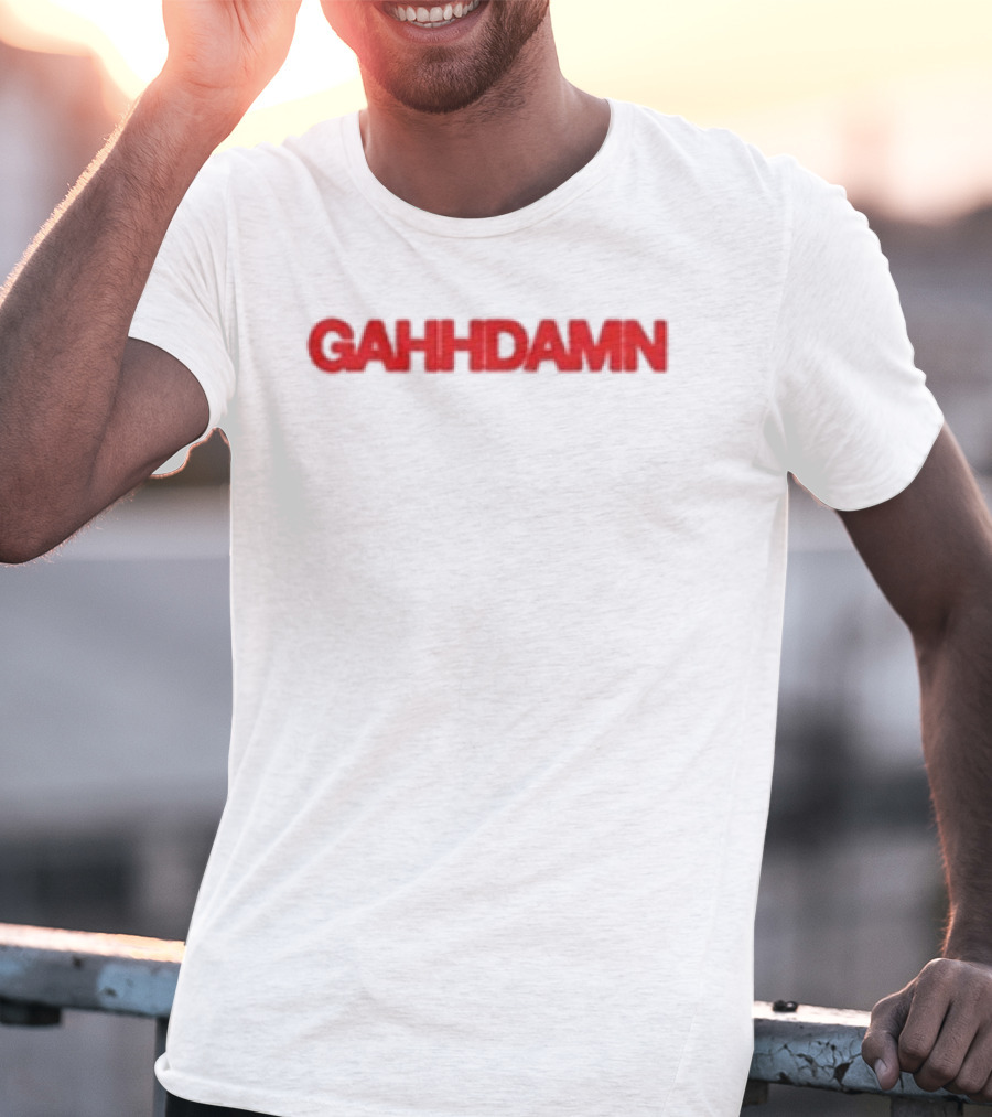 Def Jam Shop Store Gahhdamn Chase Shakur White T-Shirt