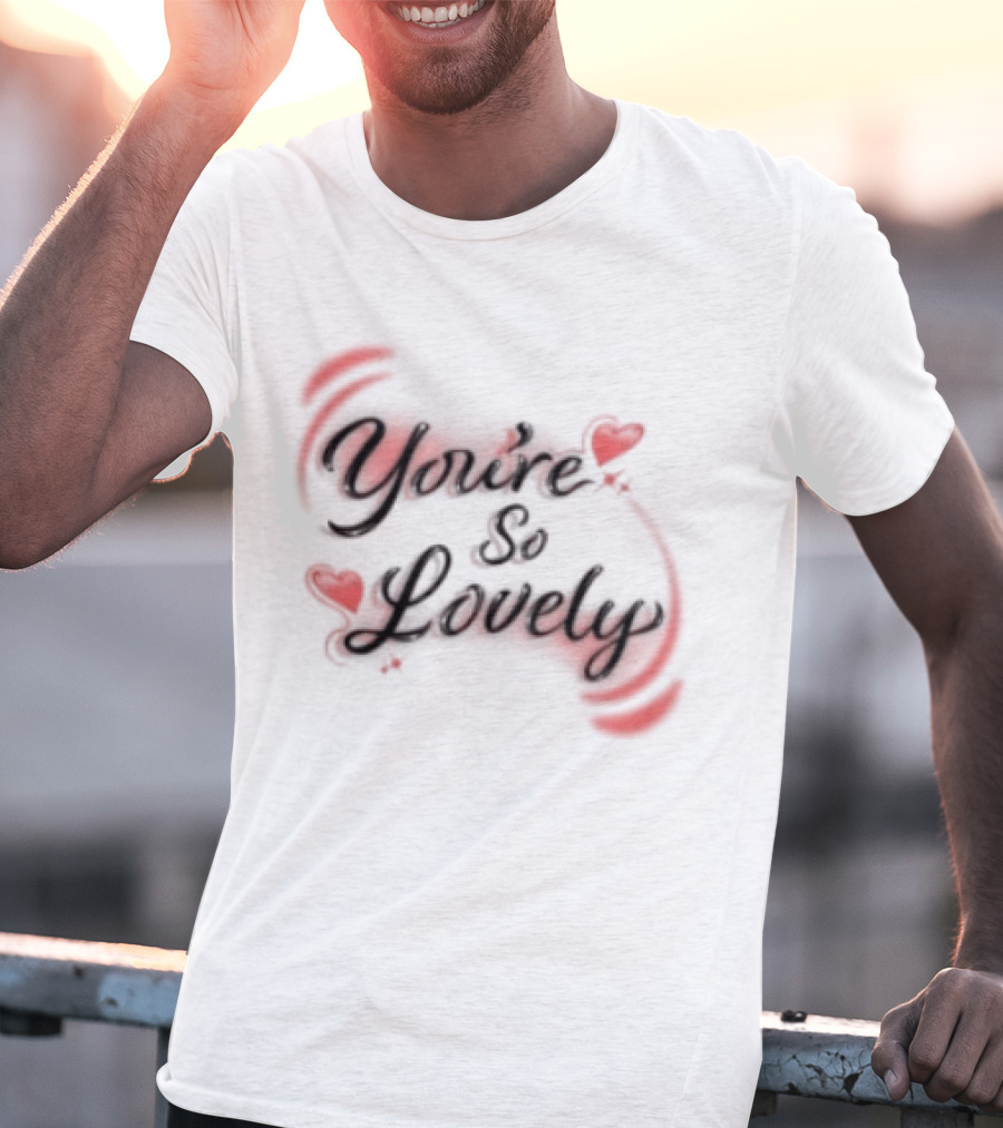 Def Jam Shop Store You're So Lovely Chase Shakur T-Shirt