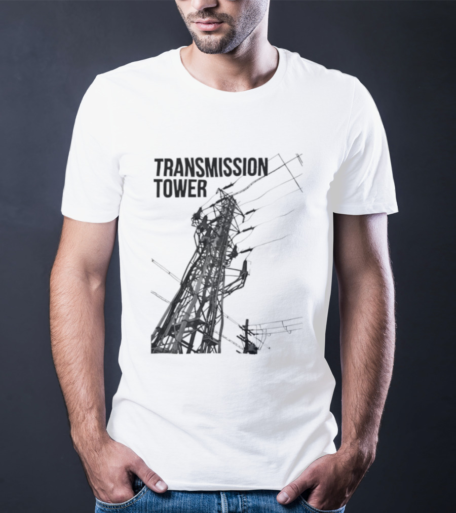 Transmission Tower Industrial Electrical T-Shirt