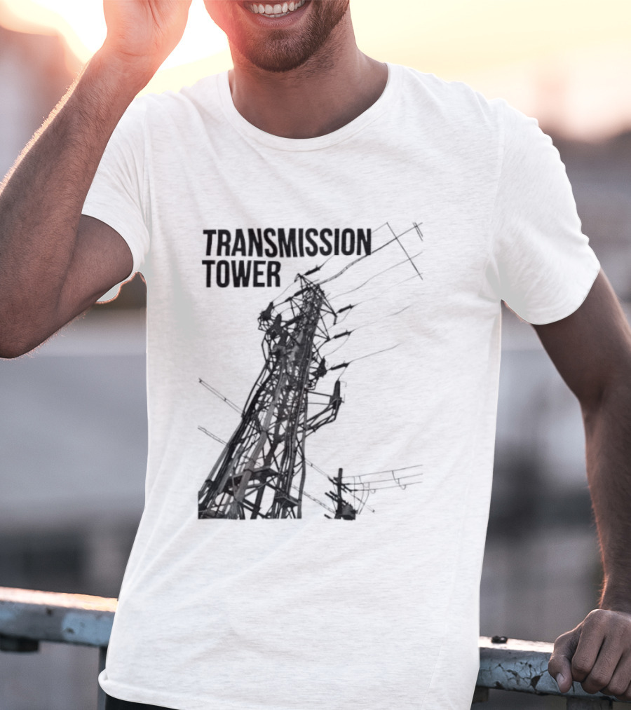 Transmission Tower Industrial Electrical T-Shirt