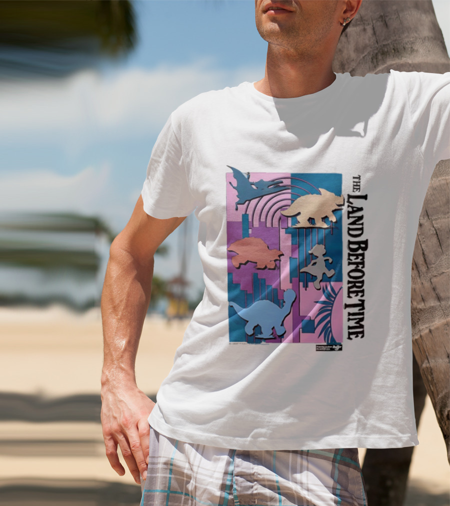 The Land Before Time Littlefoot Cera Petrie Ducky Spike T-Shirt