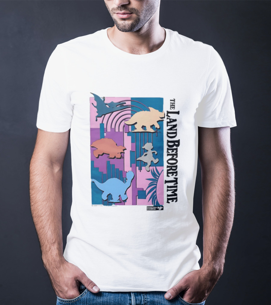 The Land Before Time Littlefoot Cera Petrie Ducky Spike T-Shirt