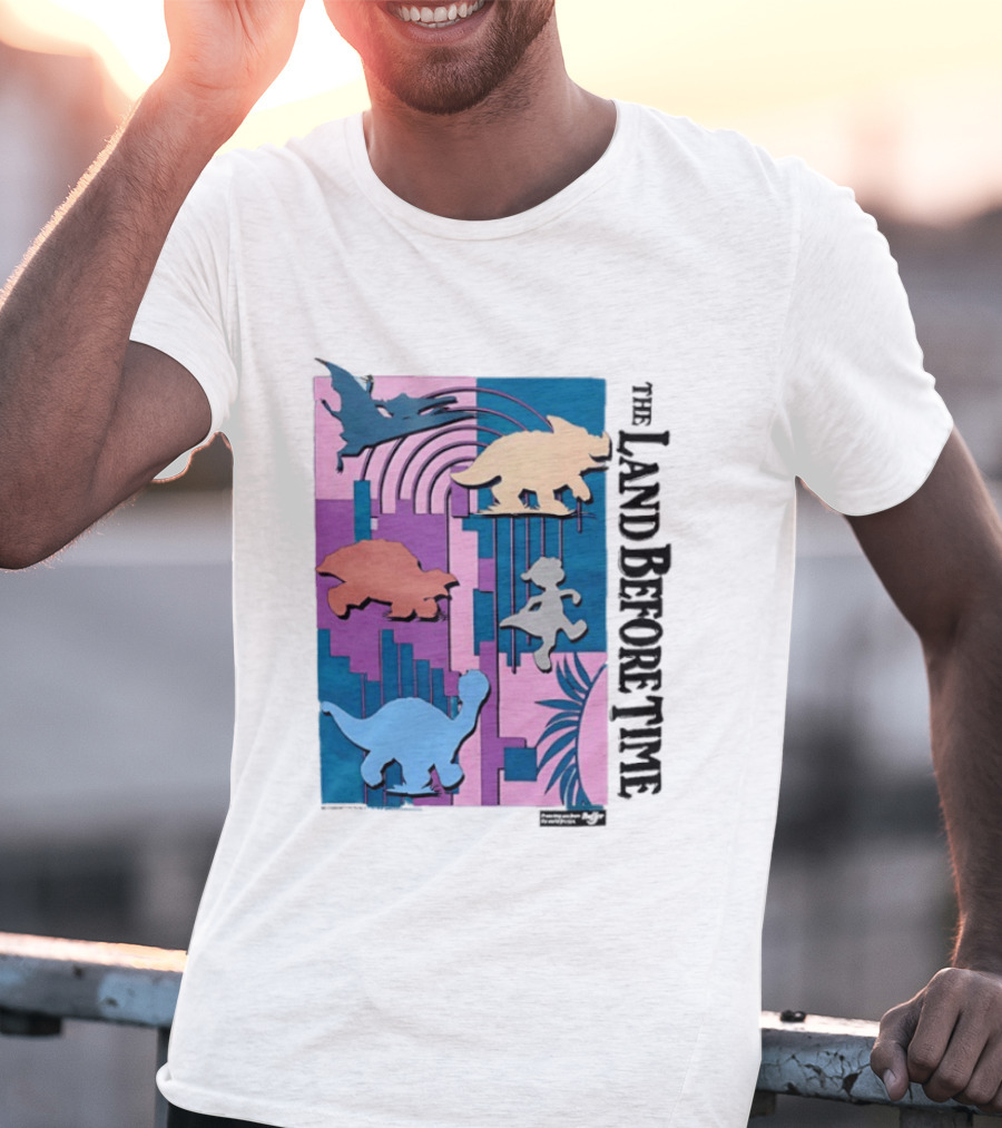 The Land Before Time Littlefoot Cera Petrie Ducky Spike T-Shirt