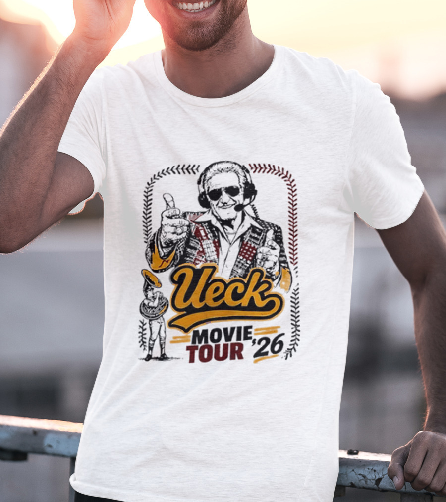 Ueck Movie Tour 26 Bob Uecker Baseball Legend Thumb Up T-Shirt